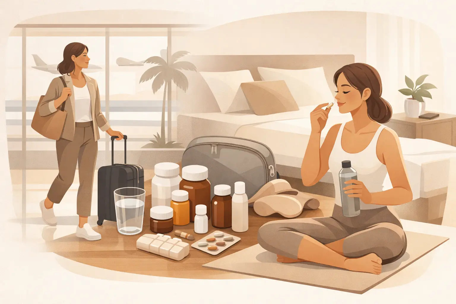 Supplement Routine for Frequent Travelers Example