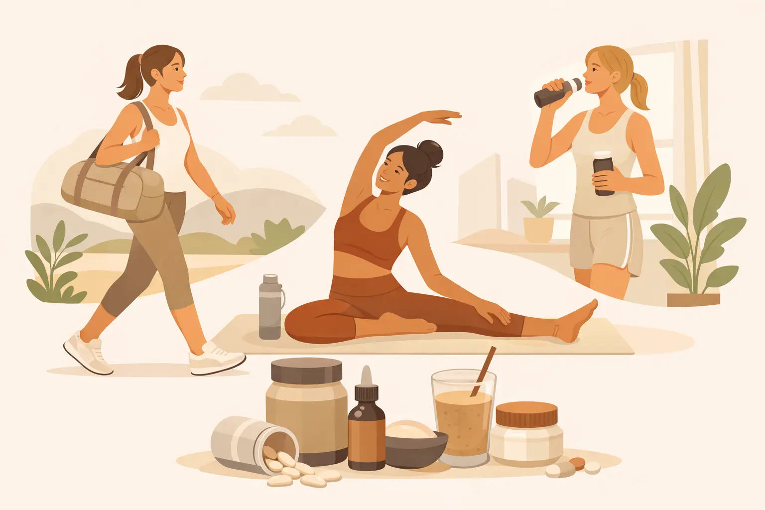 An Active Women Supplement Routine That Sticks