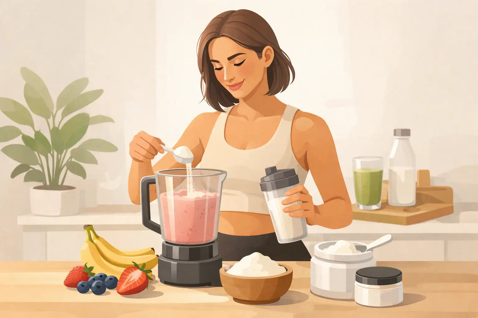 How to Mix Creatine in Smoothies Right