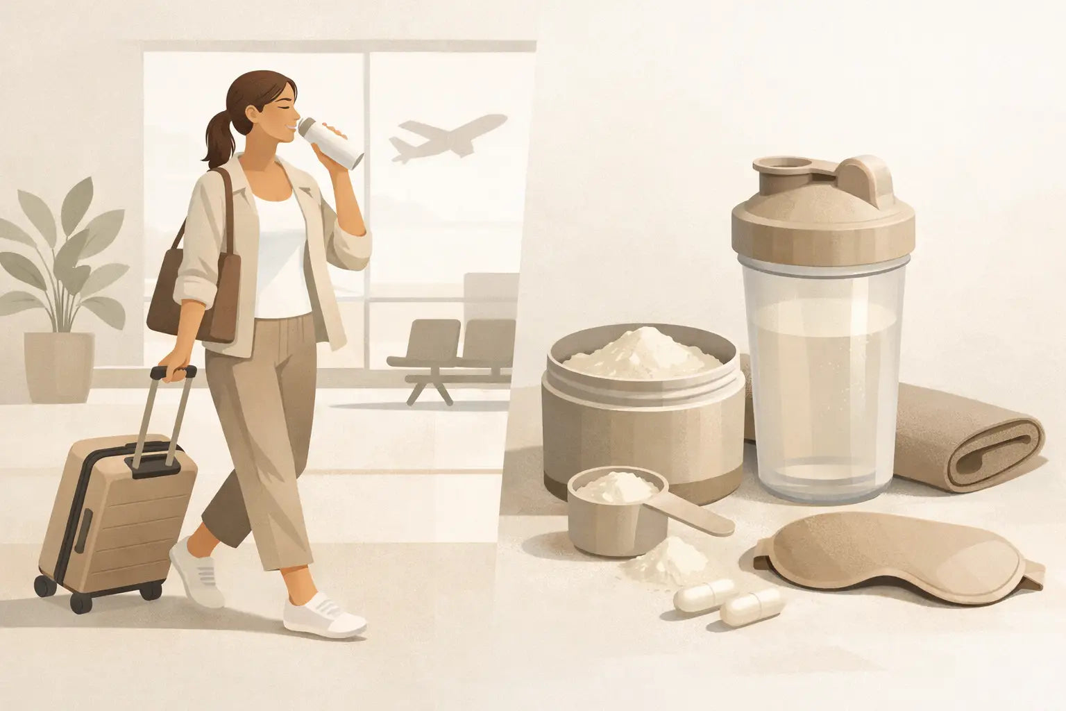 Creatine for Travel Days, Made Simple